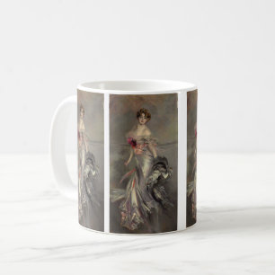 Porträt von Martha Regnier von Giovanni Boldini Kaffeetasse