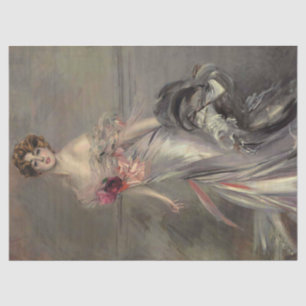 Porträt von Martha Regnier von Giovanni Boldini Seidenpapier