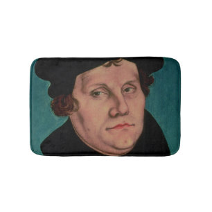 Porträt von Martin Luther, 1529 Badematte