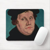 Porträt von Martin Luther, 1529 Mousepad (Mit Mouse)