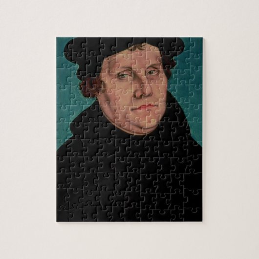 Porträt von Martin Luther, 1529 Puzzle (Vertikal)