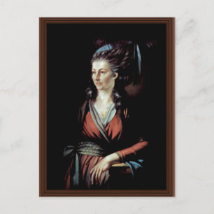 Porträt von Mary Hess von Johann Heinrich Füssli ( Postkarte