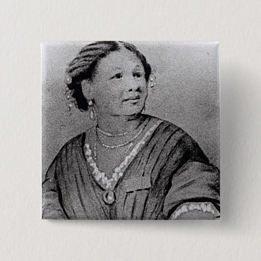 Porträt von Mary Seacole Button (Vorderseite)