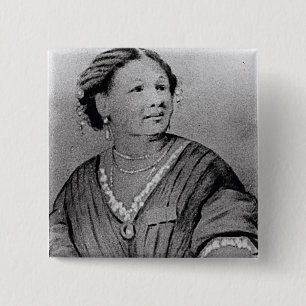 Porträt von Mary Seacole Button