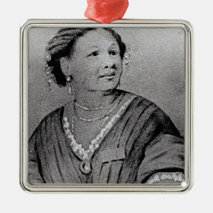 Porträt von Mary Seacole Silbernes Ornament