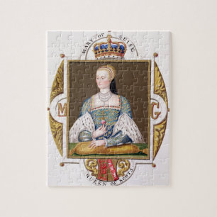 Porträt von Mary von Aufmachungs-(1515-60) König Puzzle