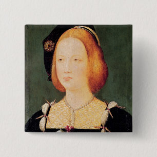 Porträt von Mary von England Button