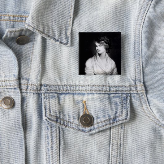Porträt von Mary Wollstonecraft Godwin Button (Beispiel)