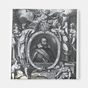 Porträt von Maximilian I von Bayern Magnet