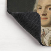 Porträt von Maximilien de Robespierre Mousepad (Ecke)