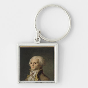 Porträt von Maximilien de Robespierre Schlüsselanhänger