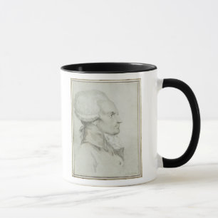 Porträt von Maximilien de Robespierre Tasse