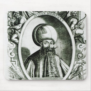 Porträt von Mehmet III Mousepad