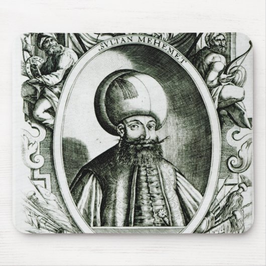 Porträt von Mehmet III Mousepad (Vorne)