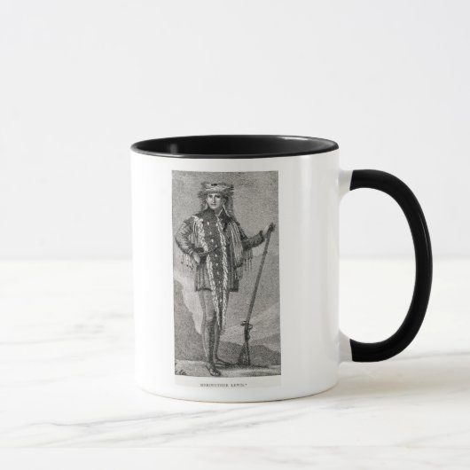 Porträt von Meriwether Lewis graviert Tasse (Rechts)