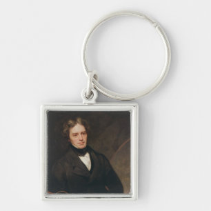 Porträt von Michael Faraday 1841-42 Schlüsselanhänger