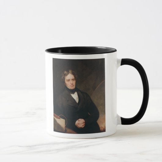 Porträt von Michael Faraday 1841-42 Tasse (Rechts)