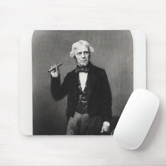 Porträt von Michael Faraday Mousepad (Mit Mouse)