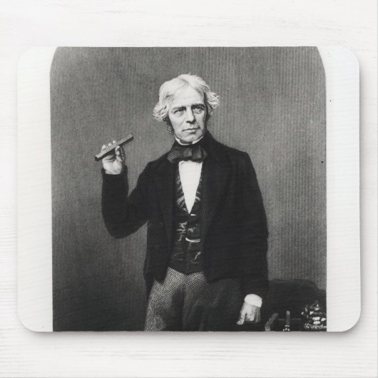 Porträt von Michael Faraday Mousepad (Vorne)