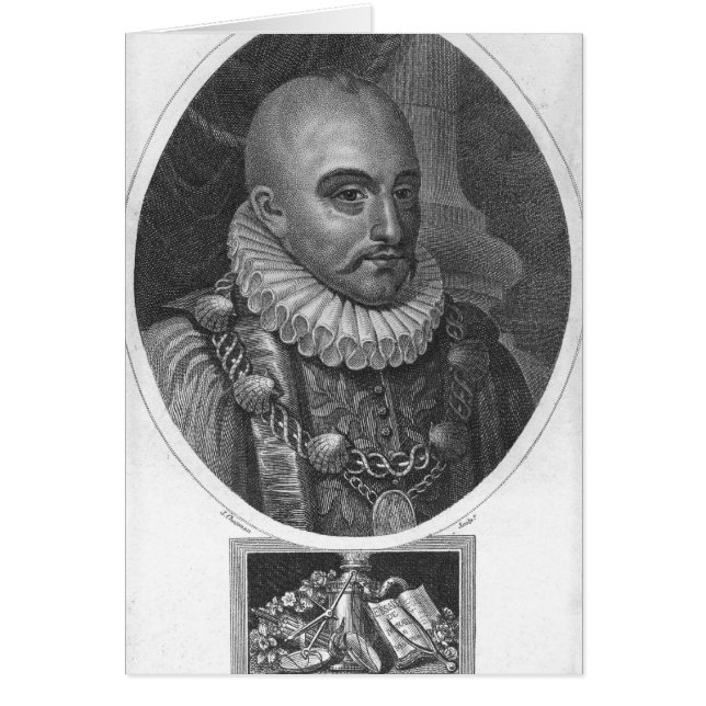 Porträt von Michel de Montaigne (Vorne)