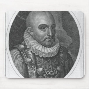 Porträt von Michel de Montaigne Mousepad