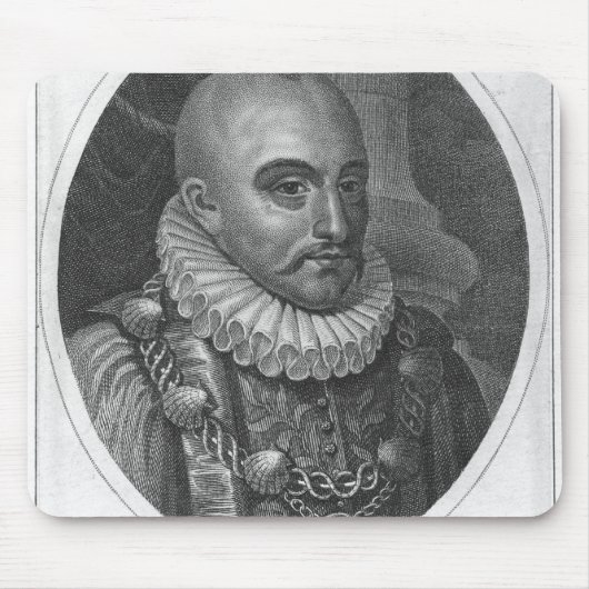 Porträt von Michel de Montaigne Mousepad (Vorne)