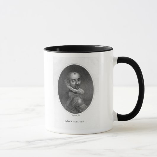 Porträt von Michel de Montaigne Tasse (Rechts)
