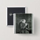 Porträt von Michel Nostradamus Button (Vorne & Hinten)