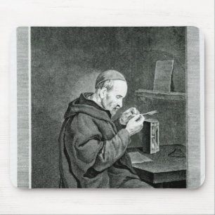 Porträt von Michel Nostradamus Mousepad