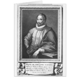 Porträt von Miguel de Cervantes Saavedra