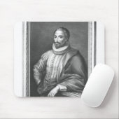 Porträt von Miguel de Cervantes Saavedra Mousepad (Mit Mouse)