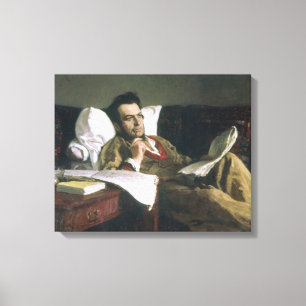 Porträt von Mikhail Glinka Leinwanddruck