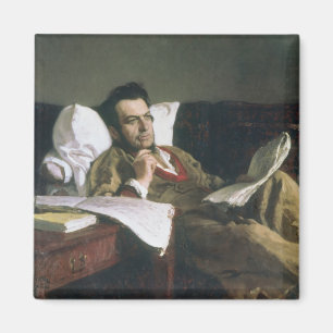 Porträt von Mikhail Glinka Magnet