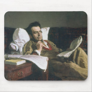 Porträt von Mikhail Glinka Mousepad