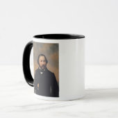 Porträt von Mikhail Ivanovich Glinka, 1850s Tasse (Vorderseite Links)