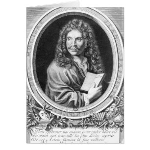 Porträt von Moliere