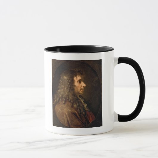 Porträt von Moliere 1660 Tasse (Rechts)