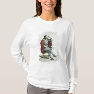Porträt von Moliere in der Rolle von Arnolfe T-Shirt