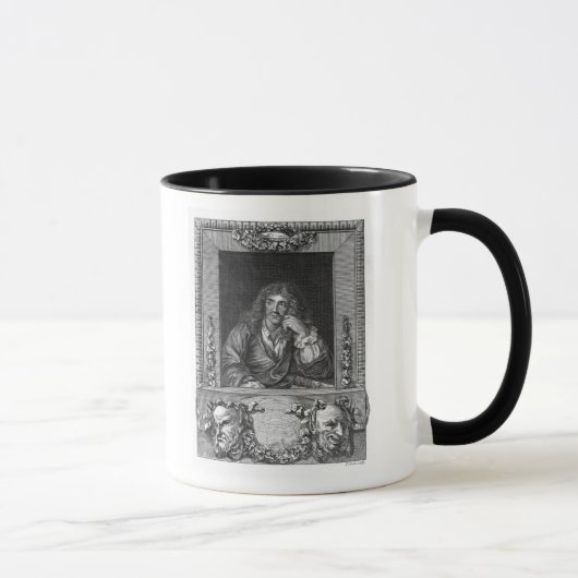 Porträt von Moliere Tasse (Rechts)