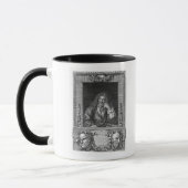 Porträt von Moliere Tasse (Links)