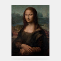 Porträt von Mona Lisa von Leonardo da Vinci