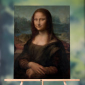 Porträt von Mona Lisa von Leonardo da Vinci Acrylschild (Neutral)