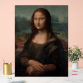 Porträt von Mona Lisa von Leonardo da Vinci Acrylschild (Hochzeit)