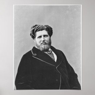 Porträt von Monsieur de Tourguenef Poster