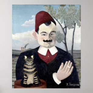 Porträt von Monsieur X, Henri Rousseau Kunstkunst Poster