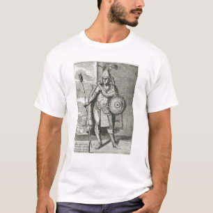 Porträt von Montezuma II T-Shirt