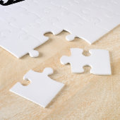 Porträt von Mops-Hund-Foto Puzzle (Seite)