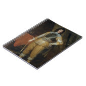 Porträt von Mountjoy Blount, Graf von Newport Notizblock (Linke Seite)