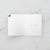 Porträt von Mummihund mit sehr niedlichem Beagle Karte (Innenseite)