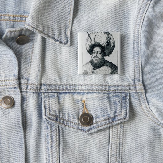 Porträt von Murad III Button (Beispiel)